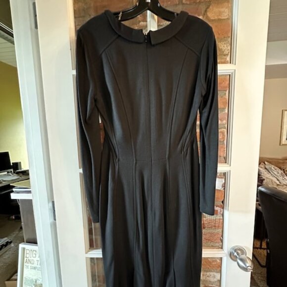 ETCETERA NWT Black Long Sleeve Dress Size 6 - Picture 2 of 4